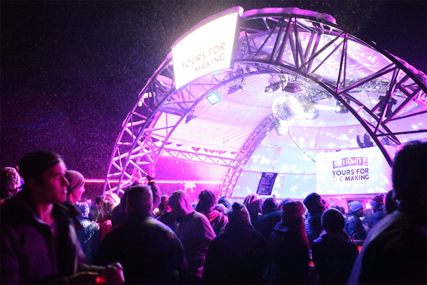 Smirnoff Snow Dome Takes The Party Slope Side At Thredbo | OZ EDM: Electronic Dance Music News Australia