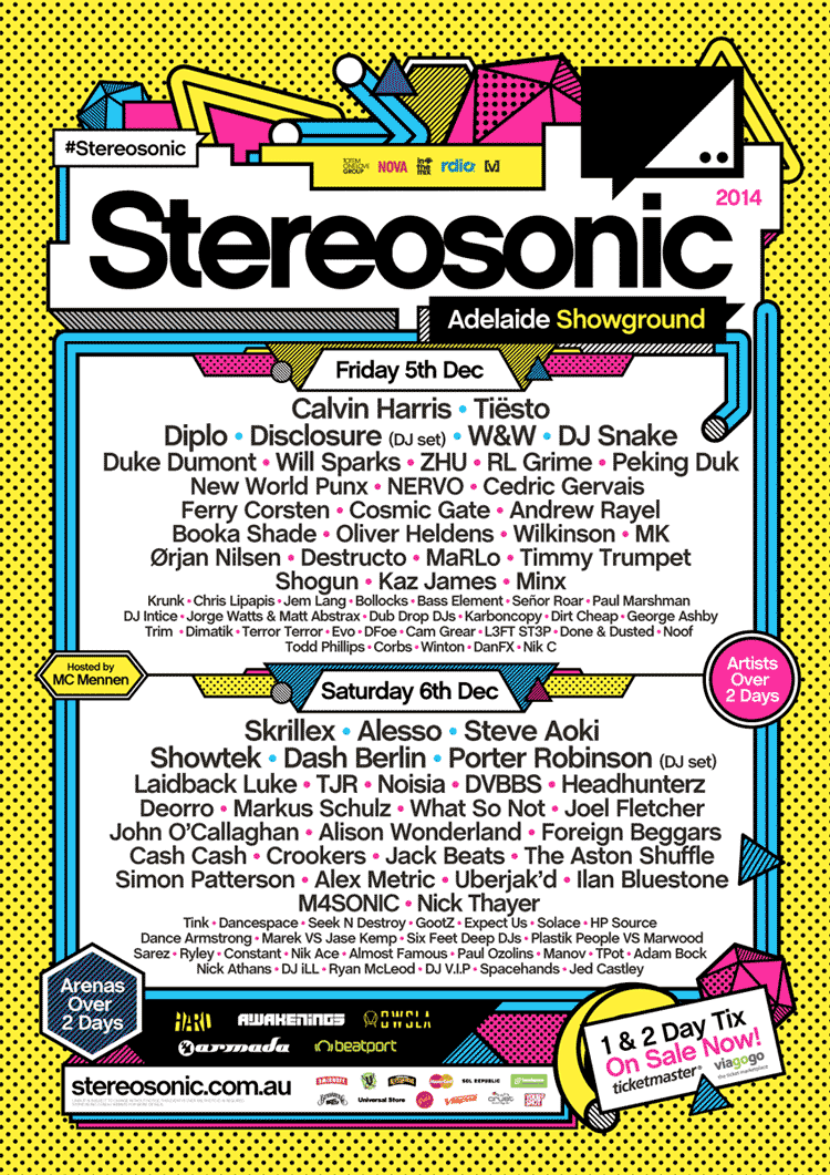 stereosonic-2014-lineup-adelaide-poster