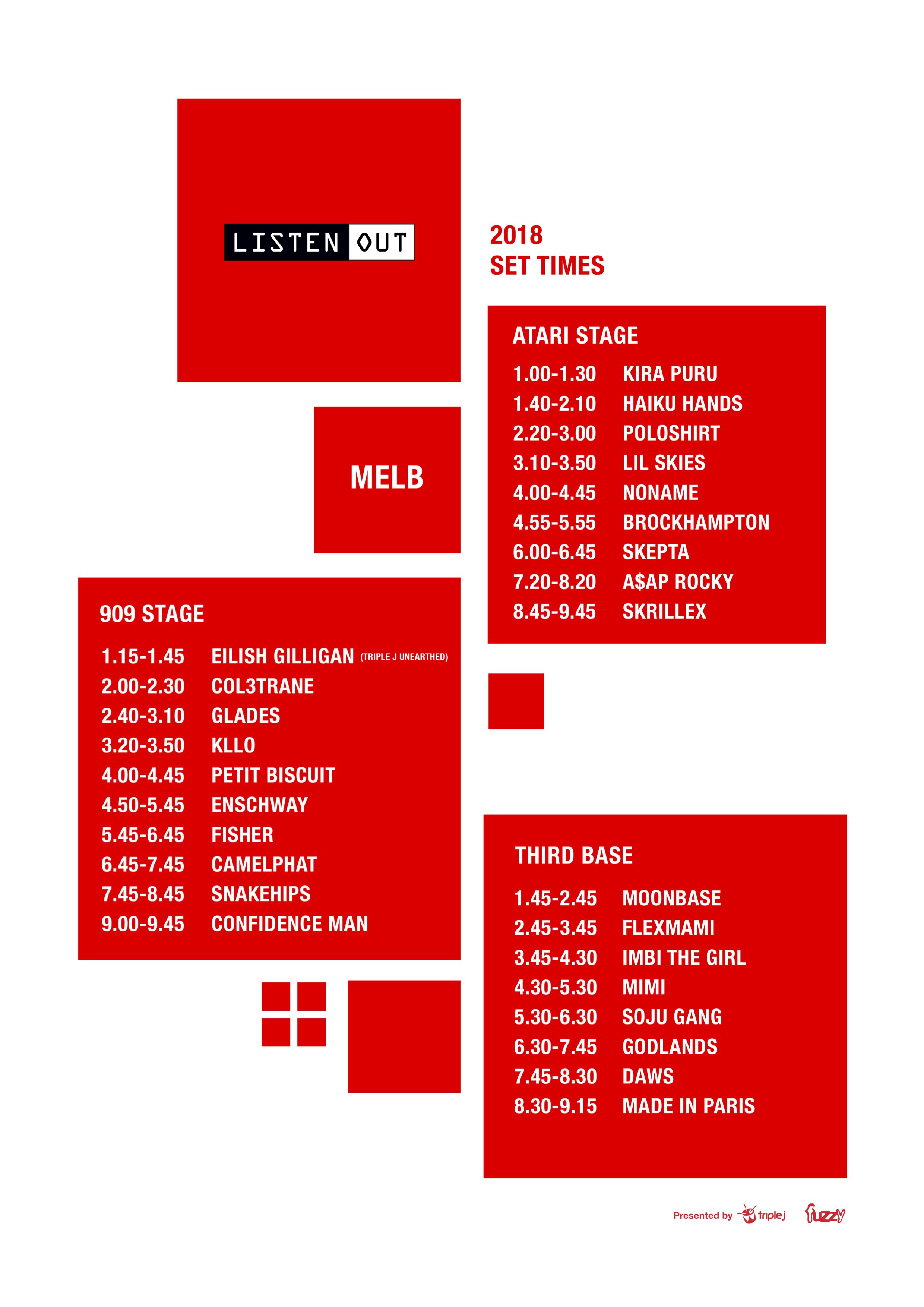 listen-out-set-times-2018-melbourne-set-times