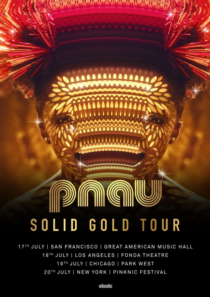 PNAU Share Kaleidoscopic Video For 'Solid Gold' + Announce Debut US