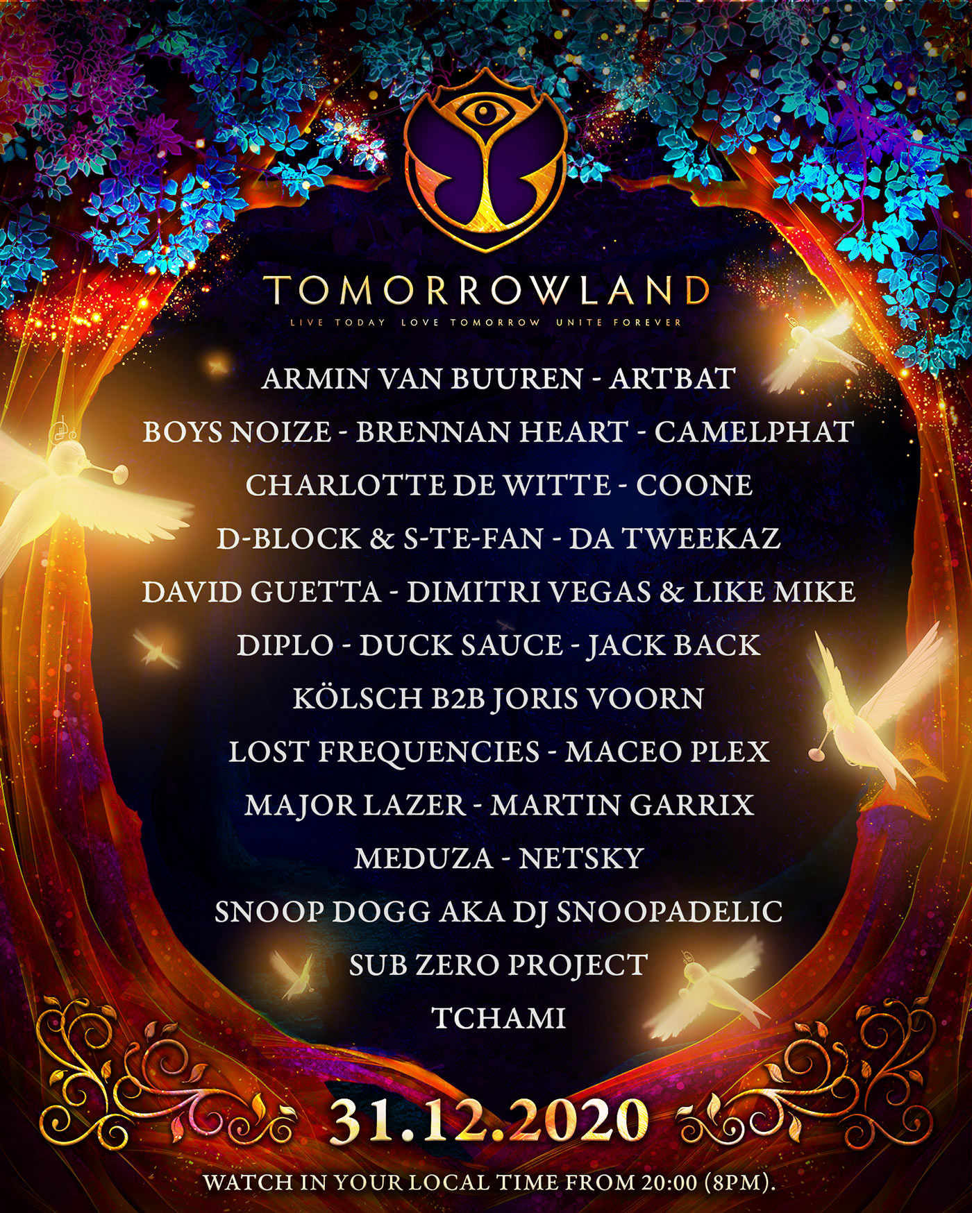 Tomorrowland-NYE-Virtual-Festival-Lineup