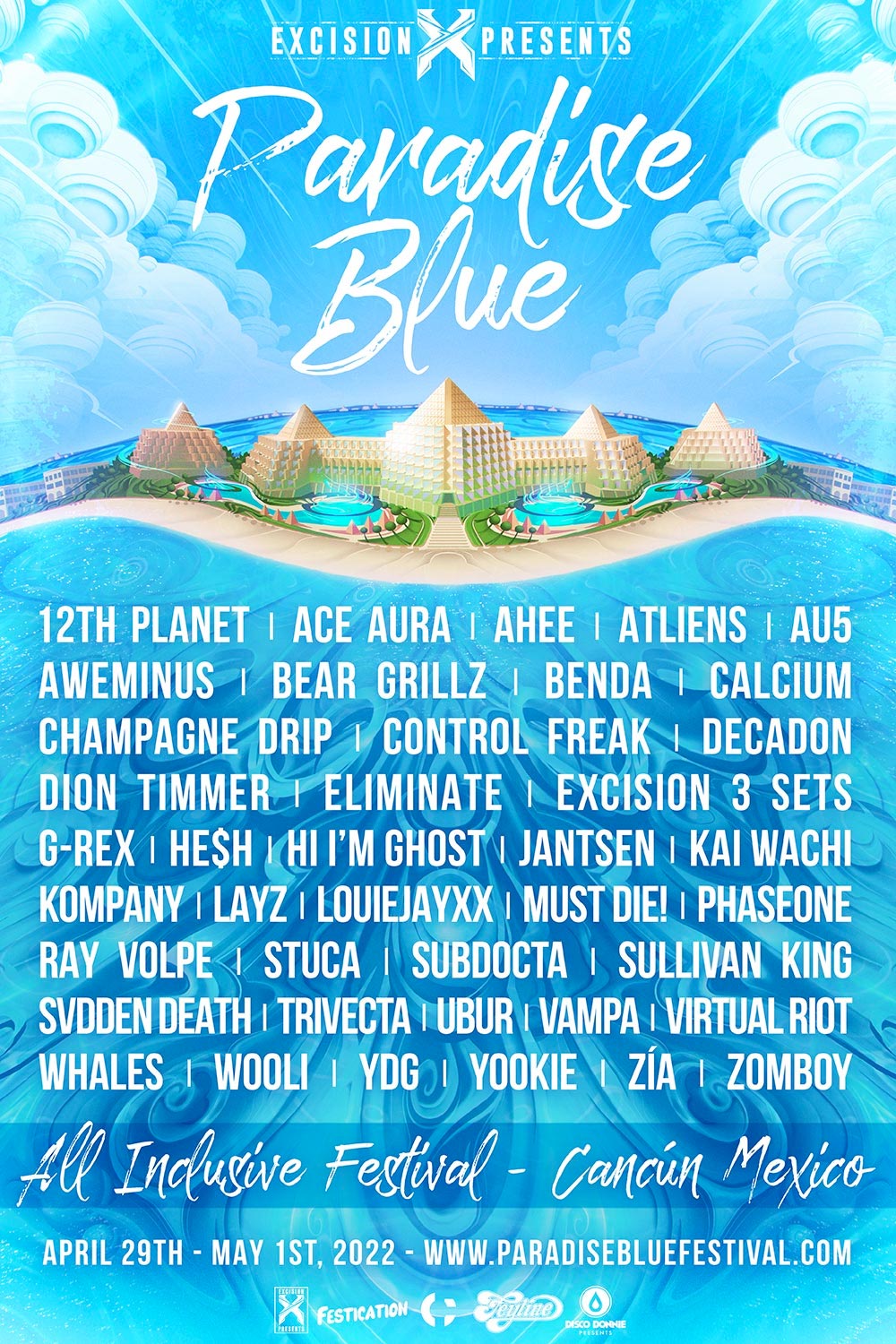 excision-festival-paradise-blue-cancun-poster-oz-edm