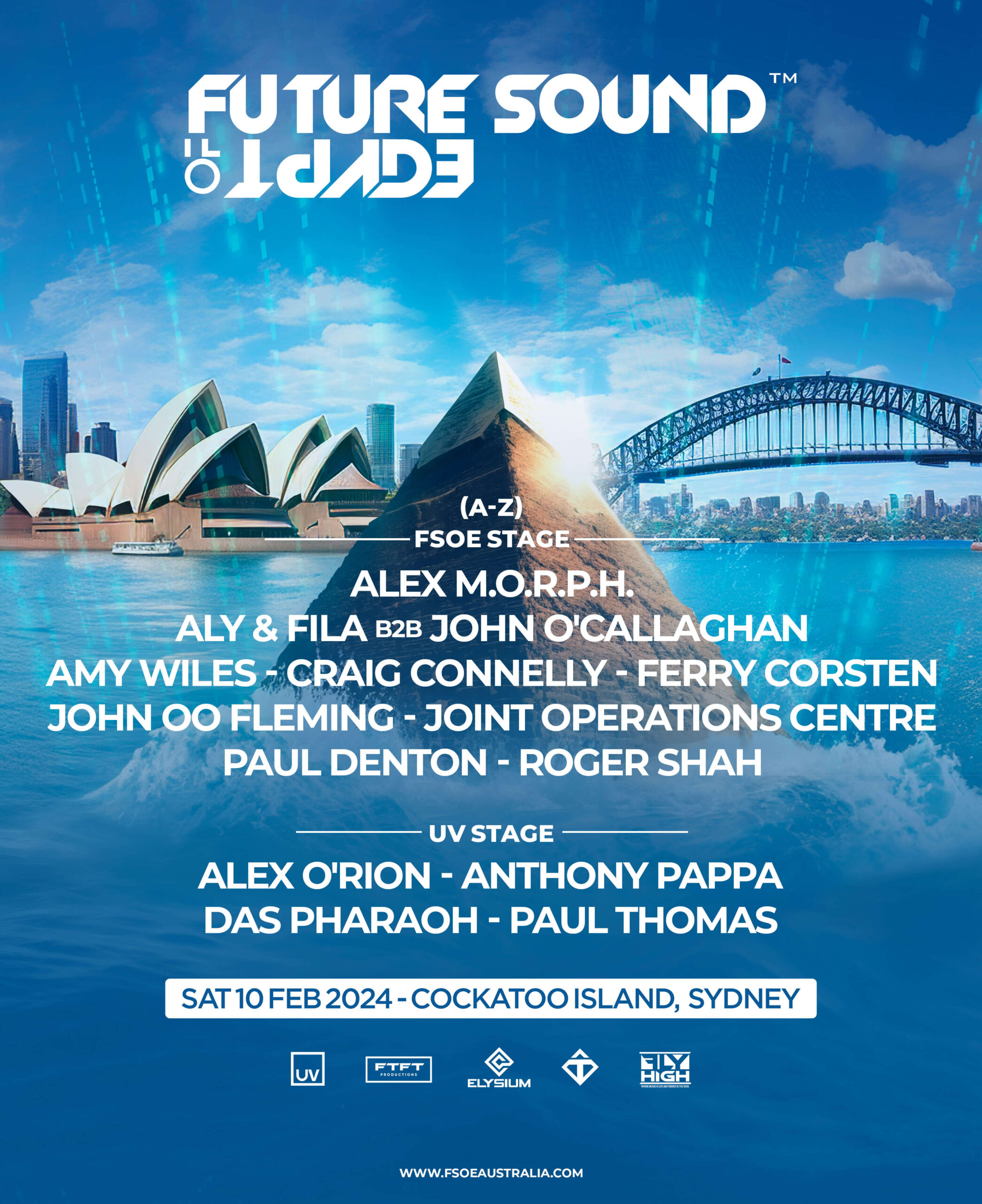 Future Sound of Egypt Festival Hits Sydney in 2024 OZ EDM