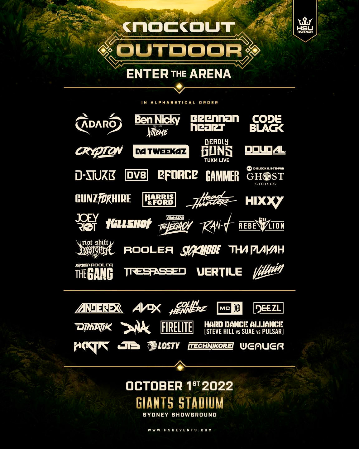 sydney-knockout-outdoor-2022-fesitval-lineup-poster-oz-edm