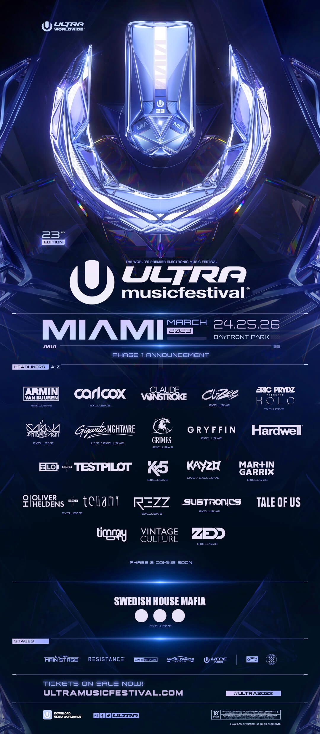 ultra-music-festival-2023-phase-1-lineup-poster-oz-edm