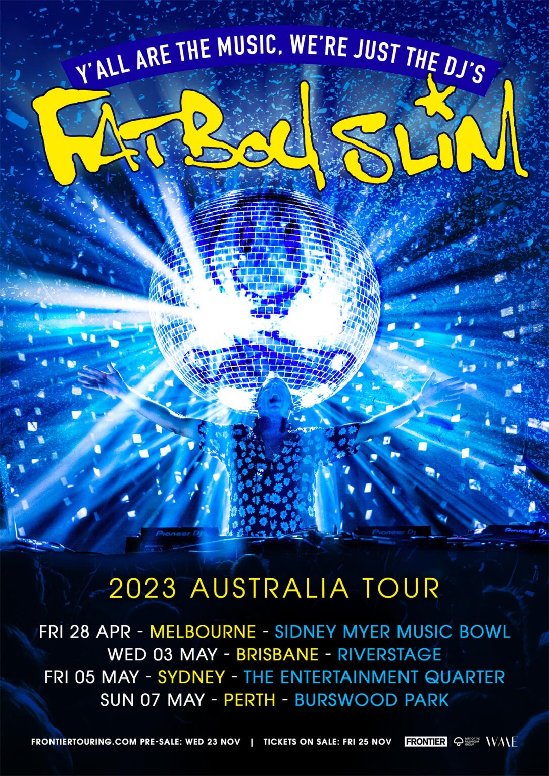 fatboy slim tour australia
