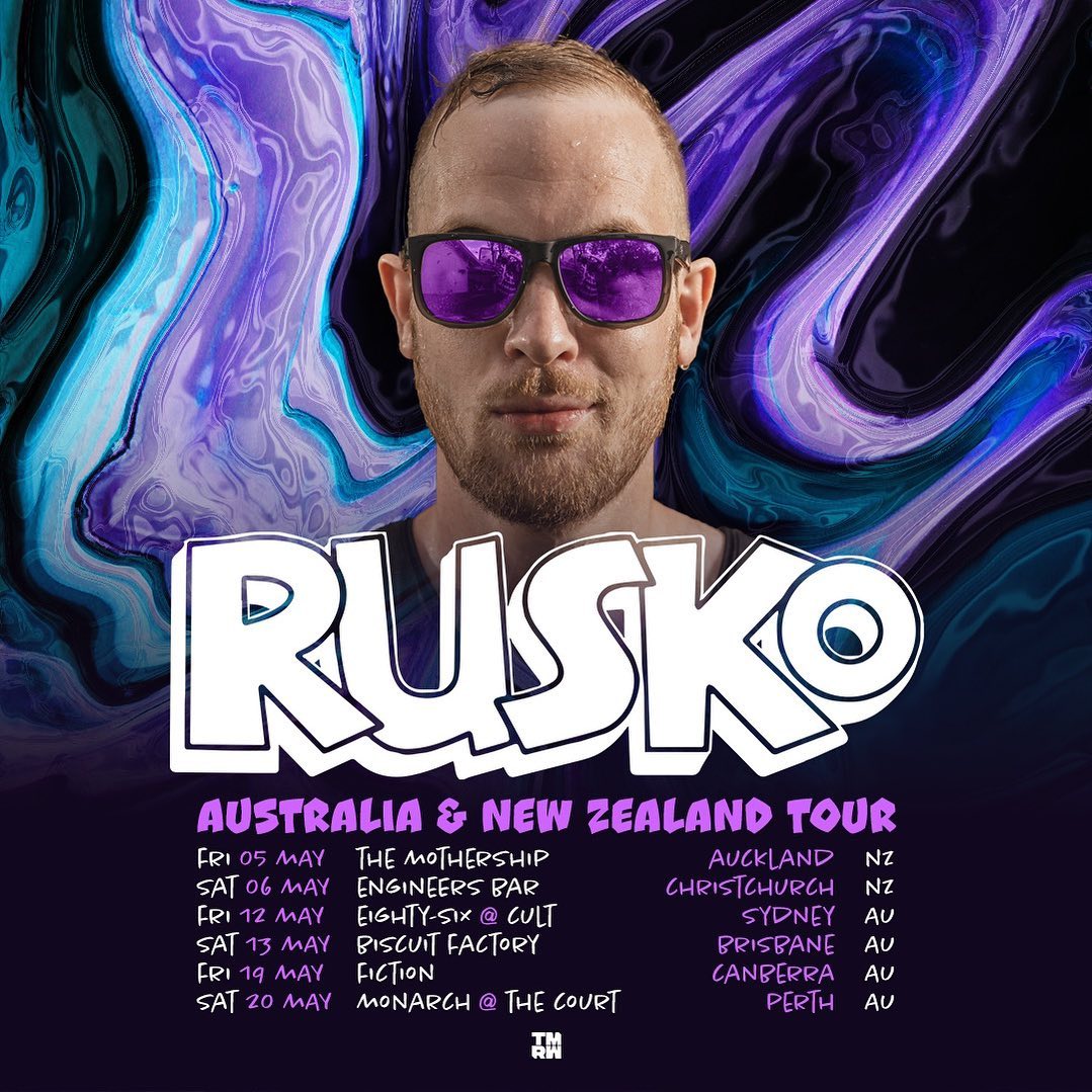 rusko-australian-tour-2023-oz-edm-poster