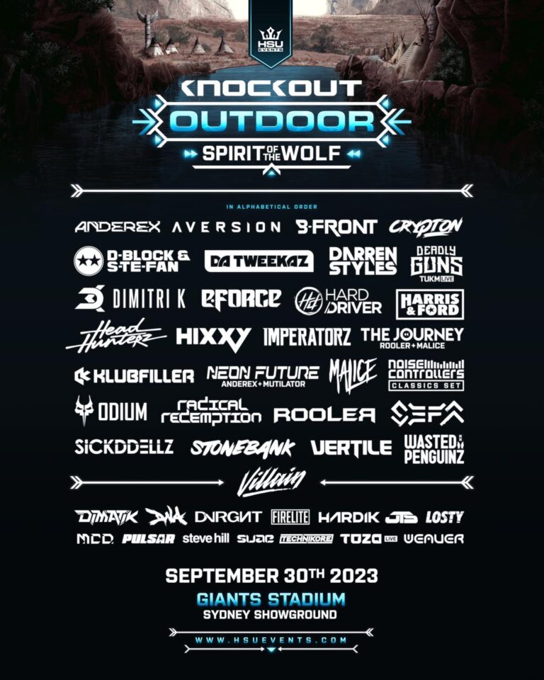 Knockout Outdoor 2023 Dates & Lineup Revealed OZ EDM Electronic