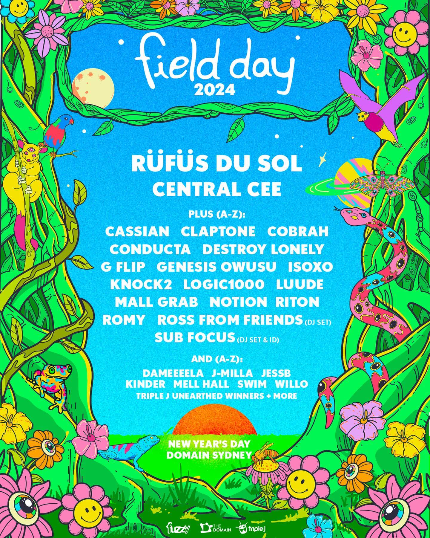 Field Day 2024 Festival Dates & Lineup Announced | OZ EDM