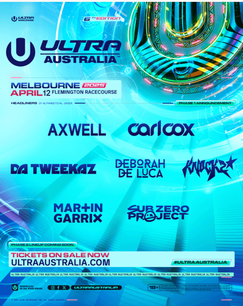 ULTRA 2025 - MELBOURNE POSTER(1)